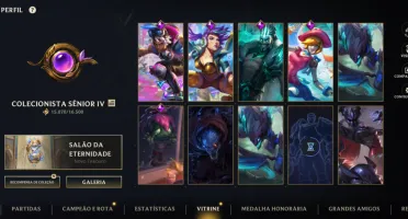 Vendo conta com TODOS os personagens, Elo dima 2, skins e +