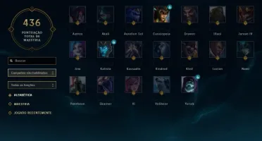 CONTA League of legends LOL 85 SKINS 121 CHAMPS GOLD +