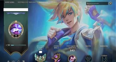 Conta de LoL Full champ Platina V