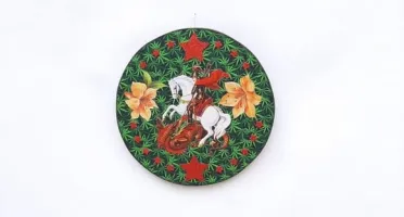 Quadro Religioso São Jorge Estrela