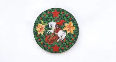 Quadro Religioso São Jorge Estrela