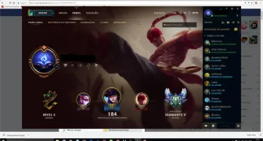 Conta Diamante V, 51 champs, 11 skins