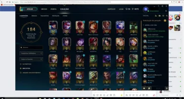 Conta Diamante V, 51 champs, 11 skins