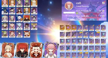 Yoimya+Biss+Yae Miko+2biss+Diluc e Jean e klee