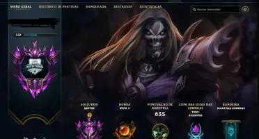 Vendo Conta mestre de League of legends