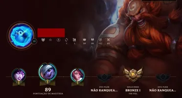 Conta League of Legends - Bronze 1 (MD5)