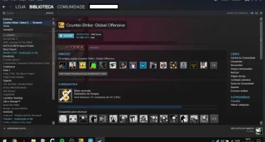 Conta Steam lvl 14 com csgo e battlerite e outros jogos