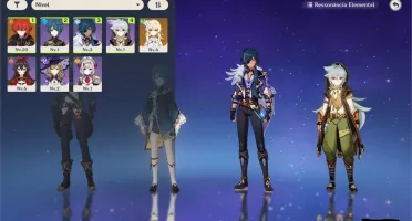 CONTA GENSHIN IMPACT - DILUC + RAZOR + OUTROS 4* [RANK 10]