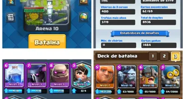 CLASH OF CLANS + CLASH ROYALE + OUTROS