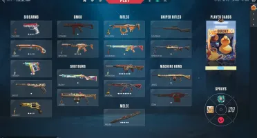 FA Valorant Diamante 2 com skins