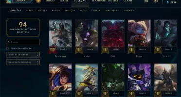 Conta League Of Legends, veja !!