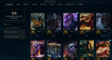 Conta League Of Legends, veja !!