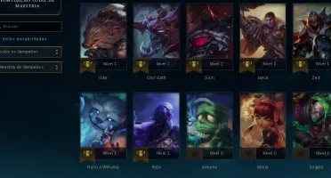 Conta League Of Legends, veja !!