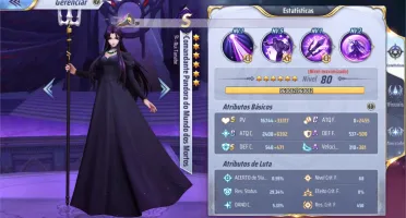 Conta lvl 55 serv A-130 Saint Seiya Awakening