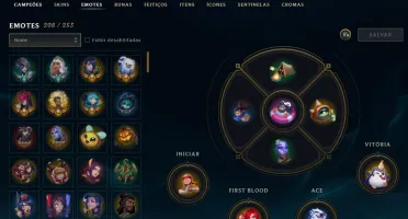 Conta League of Legends - Vitoriosas desde S3+