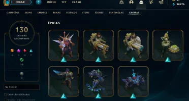 Conta League of Legends - Vitoriosas desde S3+