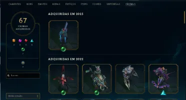 Conta Lol Criada Em 2015, Pra Vender Rapido