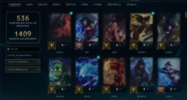 Conta Lol Criada Em 2015, Pra Vender Rapido
