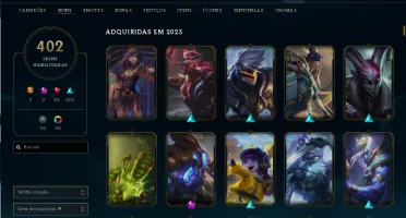 Conta Lol Criada Em 2015, Pra Vender Rapido
