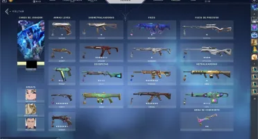Conta Valorant R$800 em skins