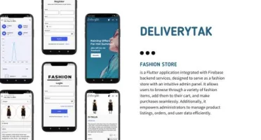 Deliverytak - Flutter Application