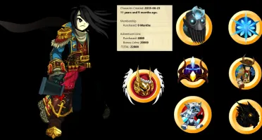[ Portal Perdido ] Conta Aqw Base Rara 11 Anos