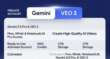 Gemini 2.5 Pro + Veo 3 (15 Meses!!)