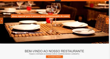 Site para Restaurantes, Empresas com modulo de blog