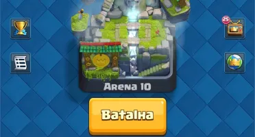 Conta nível 10 na arena lendaria 1300 gemas e 9 lendárias