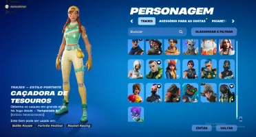 conta de fortnite