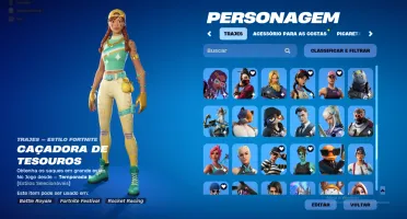 conta de fortnite