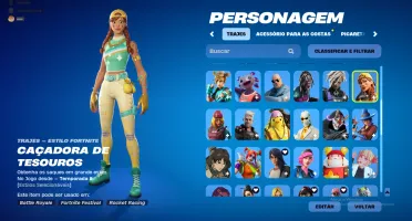 conta de fortnite