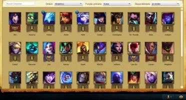 CONTA OURO IV 37 CHAMP + 6 SKINS