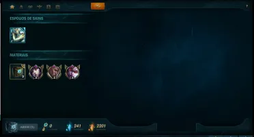 CONTA OURO IV 37 CHAMP + 6 SKINS