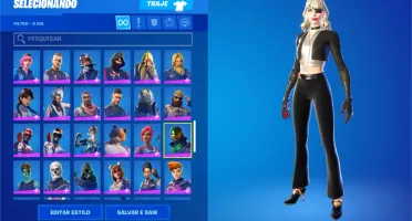 Conta de fortnite