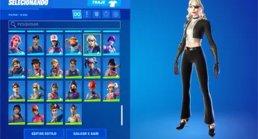 Conta de fortnite