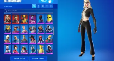 Conta de fortnite