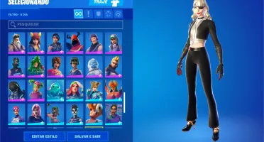 Conta de fortnite