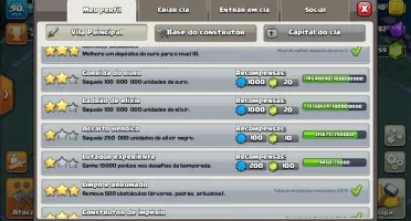 Conta clash of clans CV10 recente baratinha