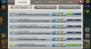 Conta clash of clans CV10 recente baratinha
