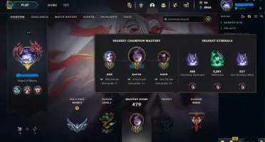 Conta De League Of Legends