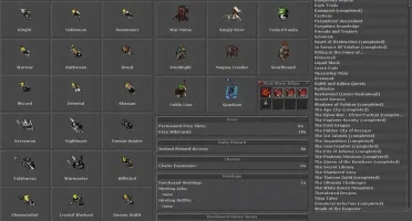 Ek 335 (Gold Pouch+Ferumbras Dummy+Shiny Reward+House NPC)