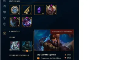 Conta Platina 5, 33 Campeões, 7 Skins