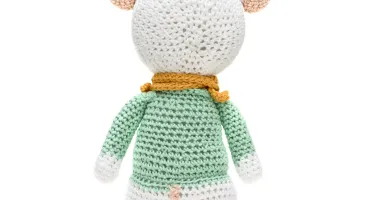 Ratinho Aconchegante em Amigurumi
