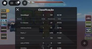 Conta upadissima em jogos