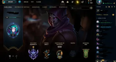 CONTA DIAMANTE COM 2 SKINS PRESTÍGIOS