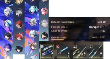 VConta Wuthering Waves + Aemeath + Lynae + Shorekeeper