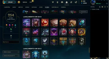 Conta de league of legends top criada em 2013!!!