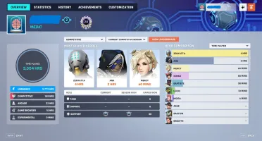 Rare Overwatch 2 Account With 98% of All The Skins