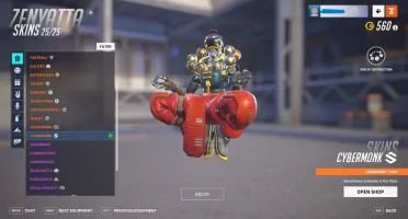 Rare Overwatch 2 Account With 98% of All The Skins